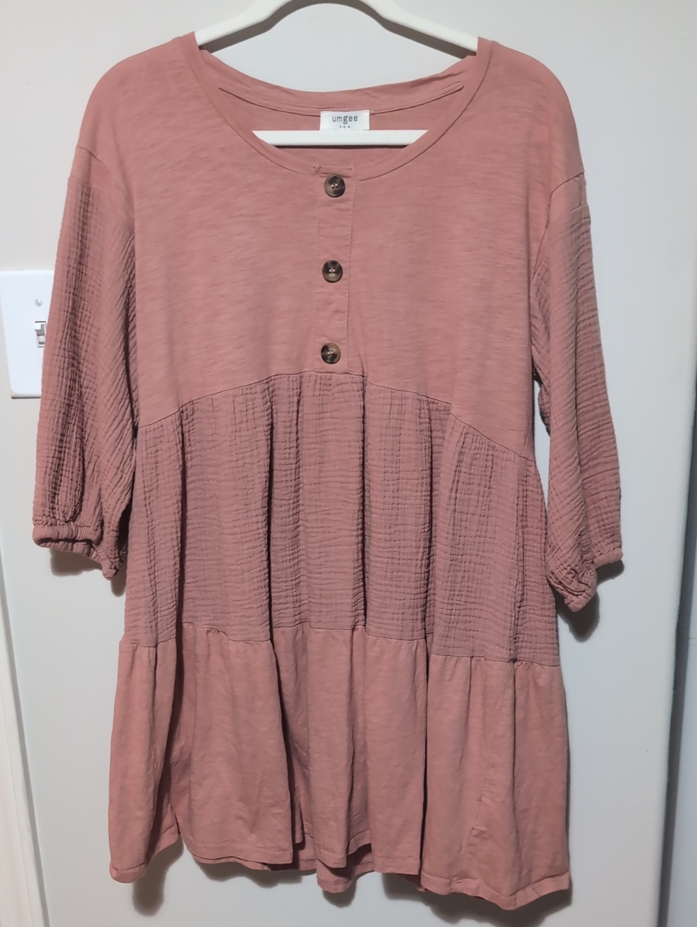 Umgee Boho Dress Casual Large